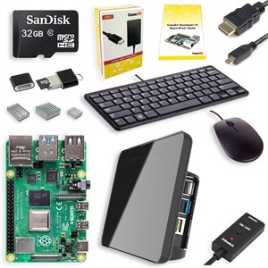 CanaKit Raspberry Pi 4 Extreme Kit (4GB) - RobotShop