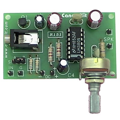 4W Amplifier with Microphone Pre Amp