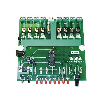 8-Channel / 20-Program DC Light Chaser / Controller