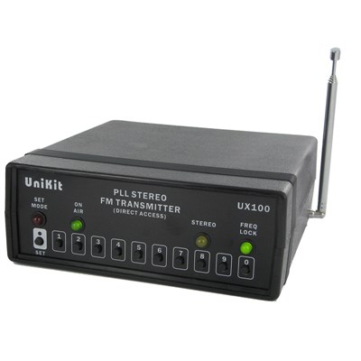 Direct-Access Synthesized PLL Stereo FM Transmitter