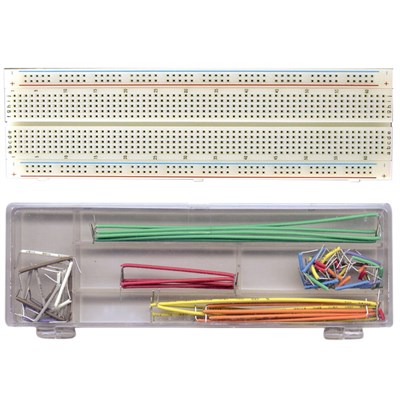 830 Hole Breadboard with 140pc Wiring Kit