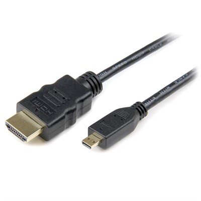 6 Feet Pack of 2 CanaKit Raspberry Pi 4 Micro HDMI Cable 