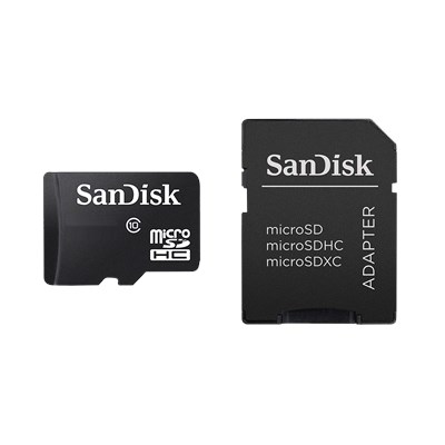 SanDisk Pre-Installed MicroSD Cards