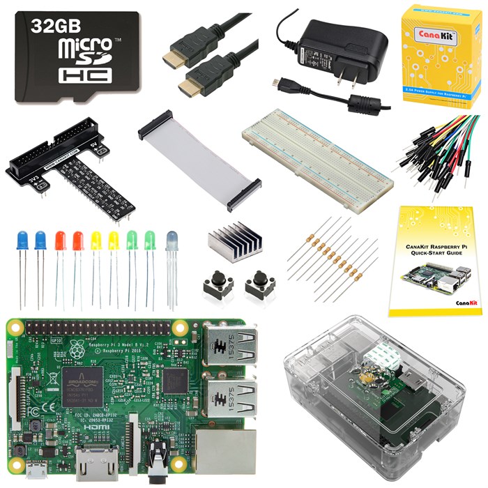 Raspberry Pi 3 Ultimate Starter Kit - 32 GB Edition