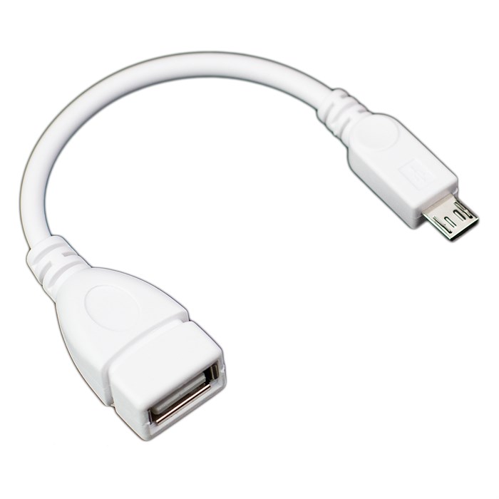 USB OTG Cable (MicroUSB to USB A Socket)