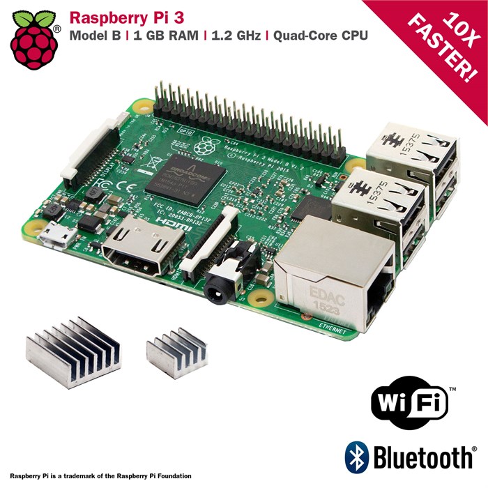 Raspberry Pi 3 Complete Starter Kit - 32 GB Edition