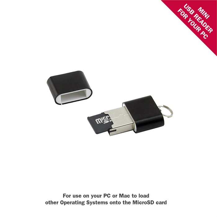 Mini MicroSD USB Reader