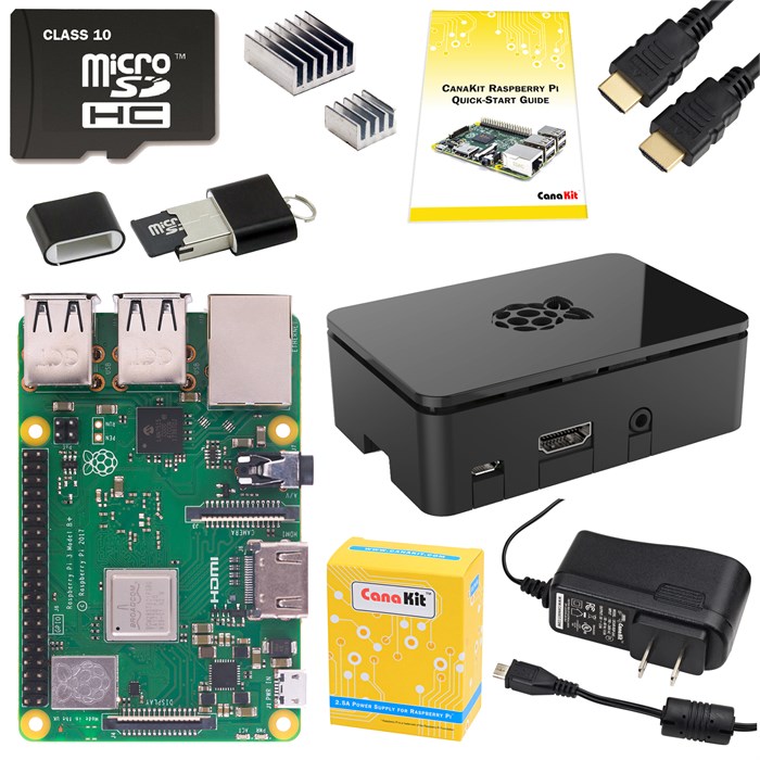 kit pour développement sur carte Raspberry Pi 3 B +