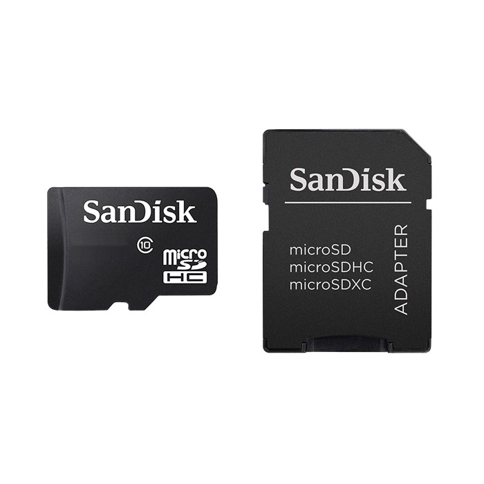 MicroSD Card with Adapter