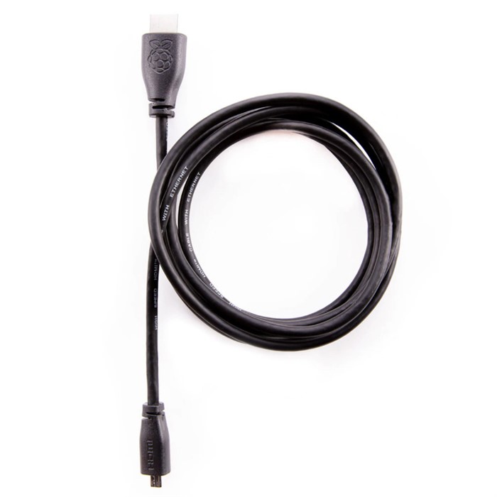 MicroHDMI cable - HDMI original for Raspberry Pi Botland - Robotic Shop