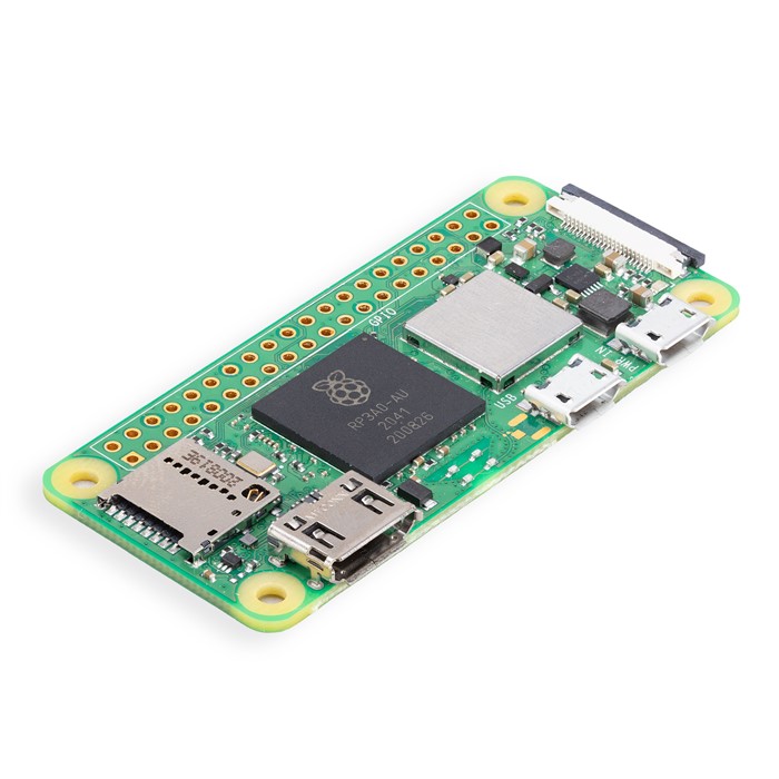 Raspberry Pi Zero 2W PI0 2W with Aluminum Heatsink case and double