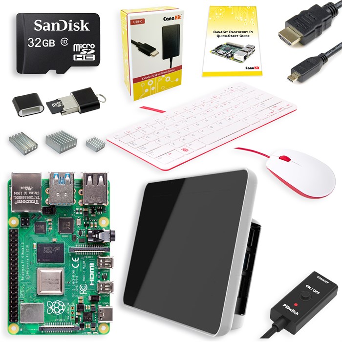 Raspberry Pi 4 Desktop Kit with Display