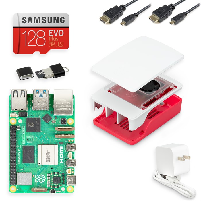 Raspberry Pi 5 Basic Kit - 8GB - KIT-23617 - SparkFun Electronics